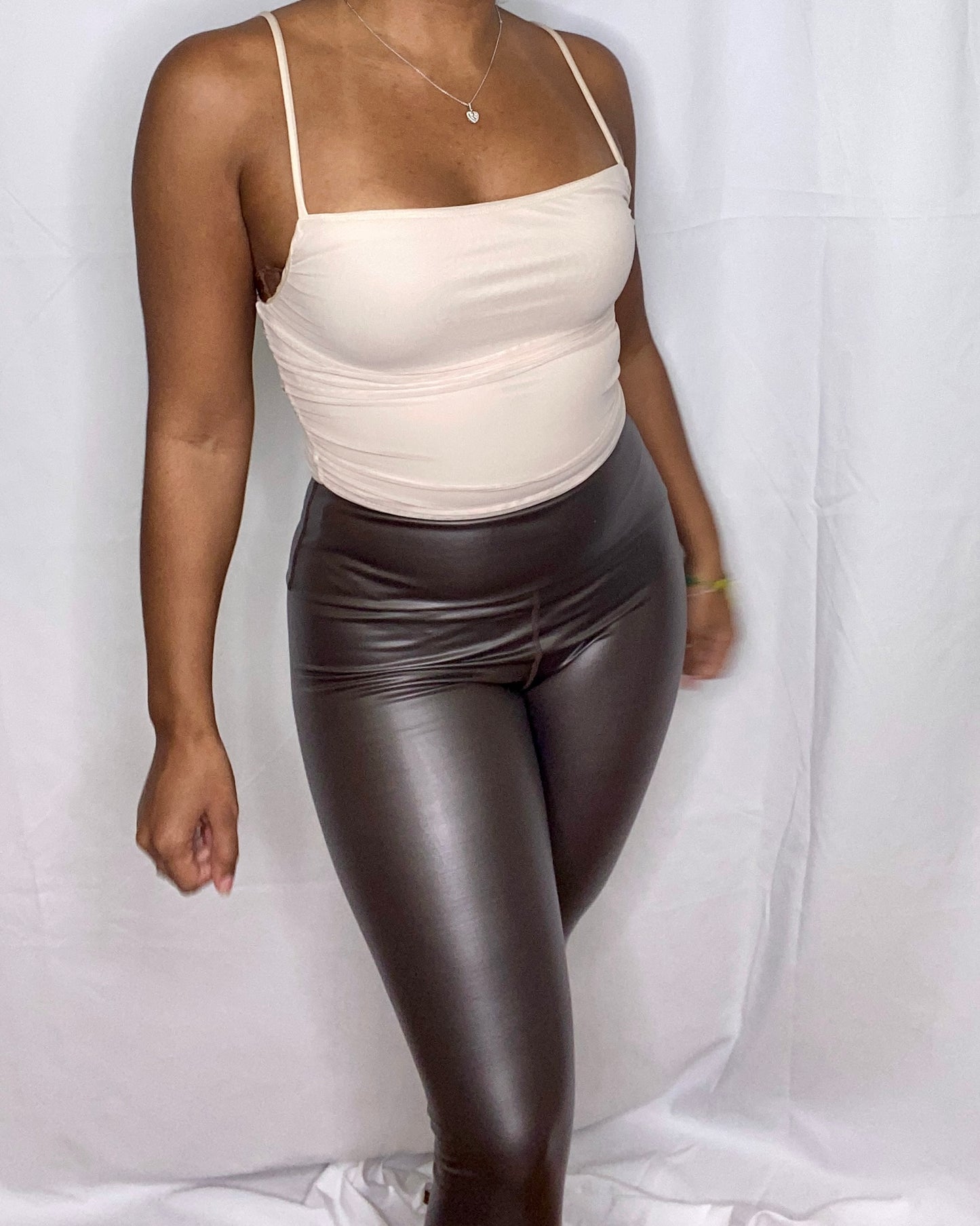 VEGAN LEATHER LEGGINGS